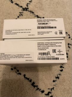 Наушники earpods-только коробки