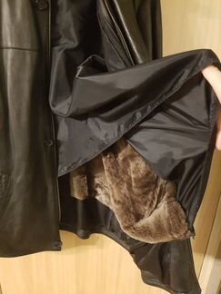 Мужская кожаная куртка