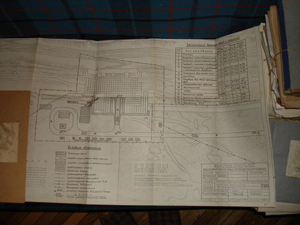 Архив архитектора Лазарева В.В. (проекты, чертежи)