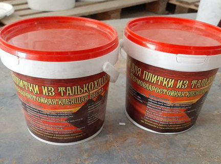 Клей жаростойкий для плитки для бани сауны печи