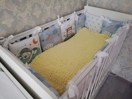 Бортики в детскую кроватку