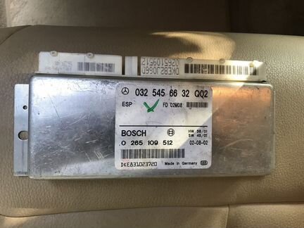 Блок управления ESP W211