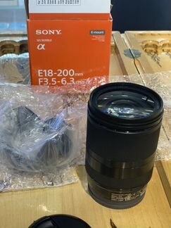 Объектив Sony Sel 18-200 f/3.5-6.3 oss le