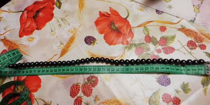 Бусы гематит винтаж СССР