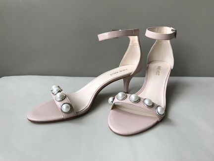 Туфли босоножки Nine West нежно-розового цвета