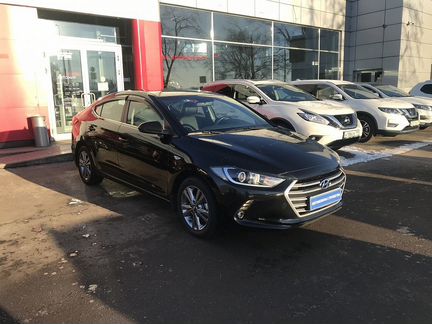 Hyundai Elantra 2.0 AT, 2017, 40 183 км