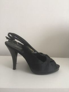 Атласные босоножки/Туфли