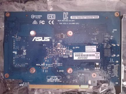 Видеокарта asus PH-GT1030-O2G