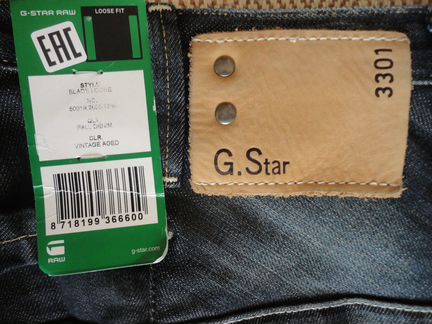 Новые джинсы G Star Raw Blade Loose Fit 30x34