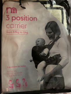 Рюкзак-переноска mothercare 3-12кг