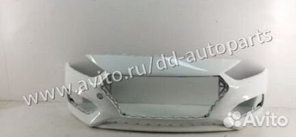 Бампер Hyundai Solaris 2017-2019 белый