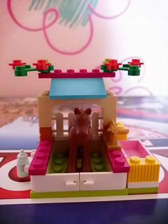 Lego friends Ветеринарная клиника+львенок+лошадка