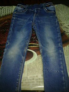 Джинсы детские зимнии