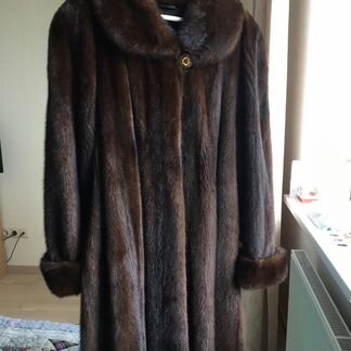 Новая шуба норка Греция 46-48 размера классика