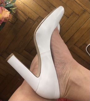 Туфли женские белые 37