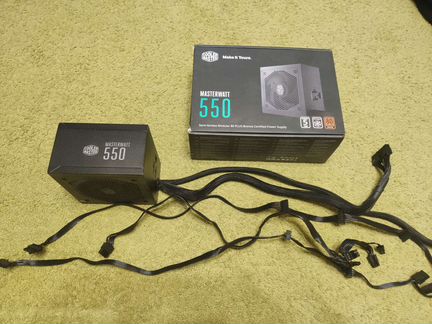 Модульный блок питания CoolerMaster Masterwatt 550