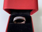 Кольцо Серебряное кольцо с позолотой 18,5 р