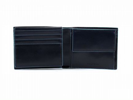 Мужское портмоне Piquadro PU4518B2R/BLU2, синее