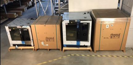 Новые пароконвектоматы Lainox Naboo (7 и 10 уровн)
