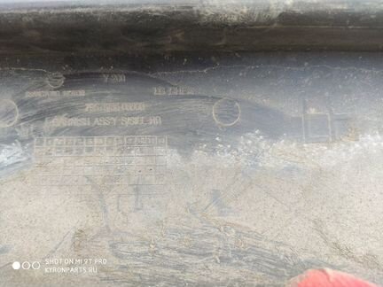 Накладка на порог задняя левая Ssangyong Rexton