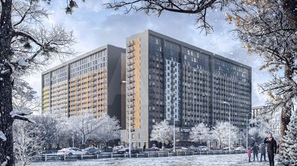 2-к апартаменты, 51.8 м², 13/18 эт.