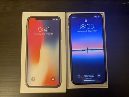 Телефон iPhone X 256 gb