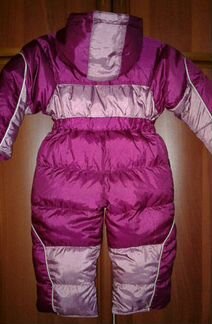 Комбинезон-пуховик для девочки 1-2 года