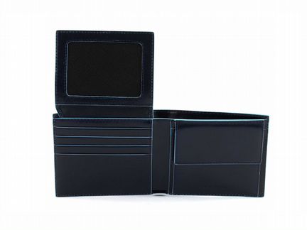 Мужское портмоне Piquadro PU4518B2R/BLU2, синее