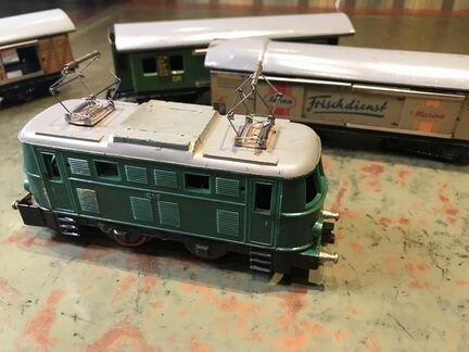 Модель железной дороги гдр 60год