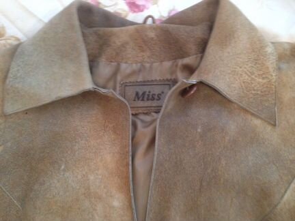 Замшевое пальто