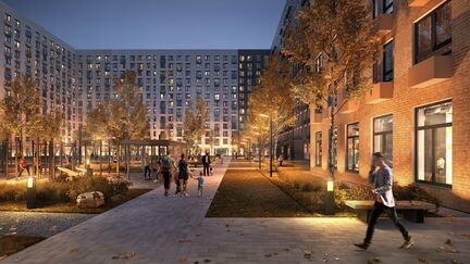 1-к квартира, 43.4 м², 14/17 эт.