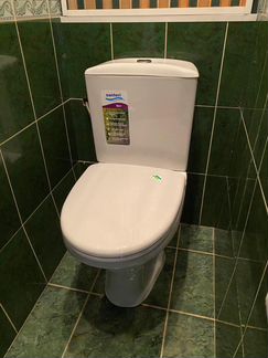 Новый унитаз + доставка + установка