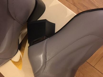 Ботильоны серые