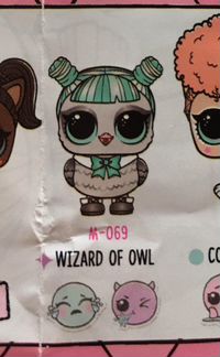Сова Wiward of owl lol fuzzy pets 2 Волна оригинал
