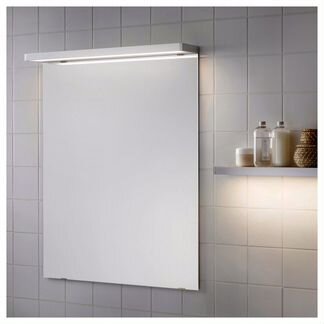 Светильник на зеркало цвет металлик