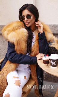 Парка с мехом