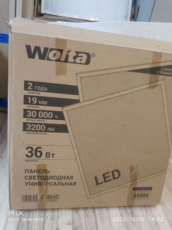 Светодиодная панель 36вт(3200лм) 6500к