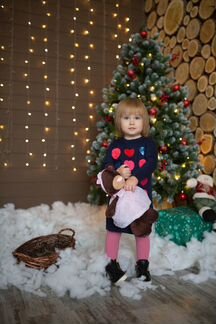 Платье с сердцами Billieblush, 3 года