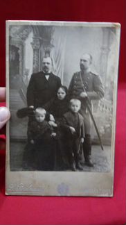 Фотография Военный риа с семьей.Могилев