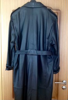 Кожаный плащ