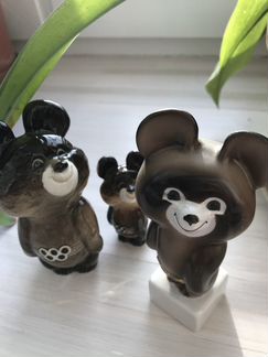 Олимпиада-80. 3 Мишки. Фарфор лфз, Вербилки