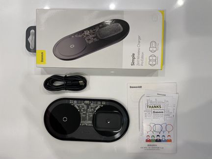 Baseus Simple 2in1 Wireless charger Pro Edition