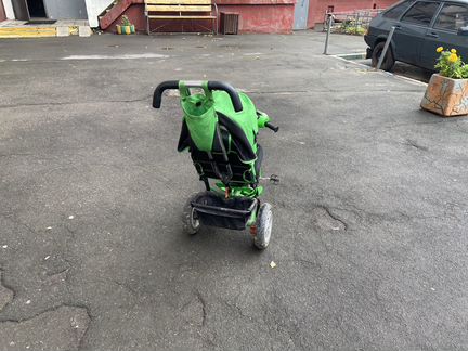 Трехколесный велосипед коляска capella