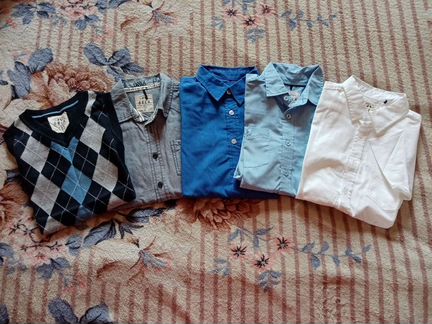 Жилет + рубашки