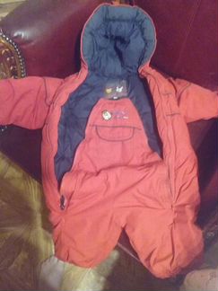 Комбинезон зимний до1г, джинсовый,брюки,штанишки