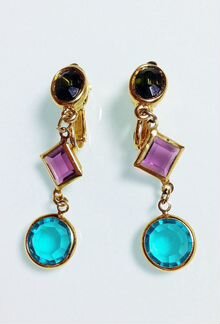 Винтажные клипсы Trifari