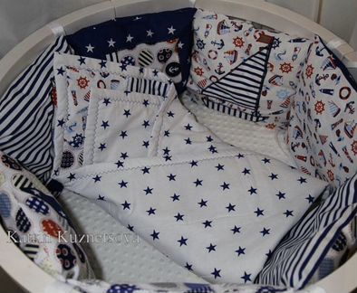 Бортики в детскую кроватку