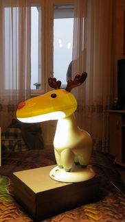 Настольная лампа babylight MT-3118A Лось белый