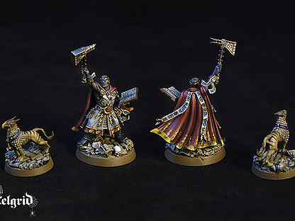 Миниатюра предложения. Warhammer 40000 Harlequins Army. Lumineth Realm-Lords Miniatures. Lumineth Realm-Lords Paint. Evocators.