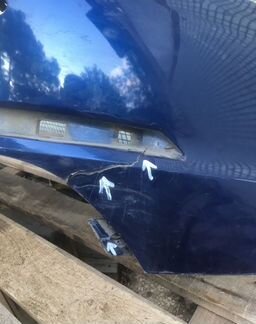 Audi A4 B9 S-line бампер задний